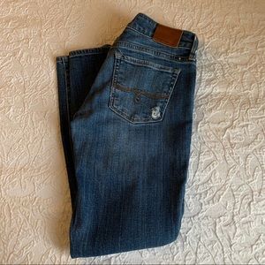 Lucky Brand Lolita Capri Distressed Jeans sz00